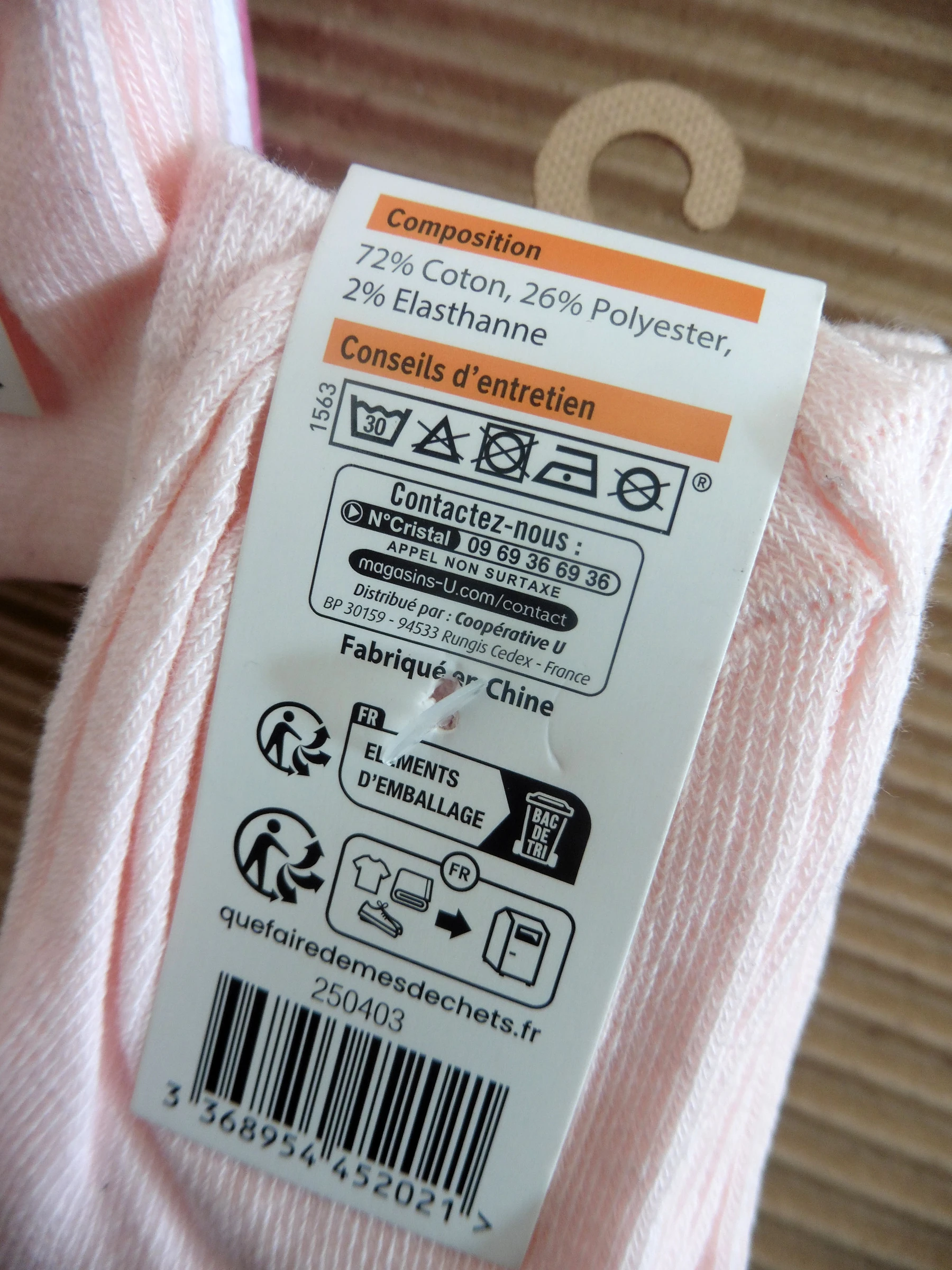 4 lotes de 5 pares de meias para bebê 24/26 – photo 5